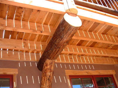 Leadville, Colorado straw bale home. Boulder, Colorado architects
